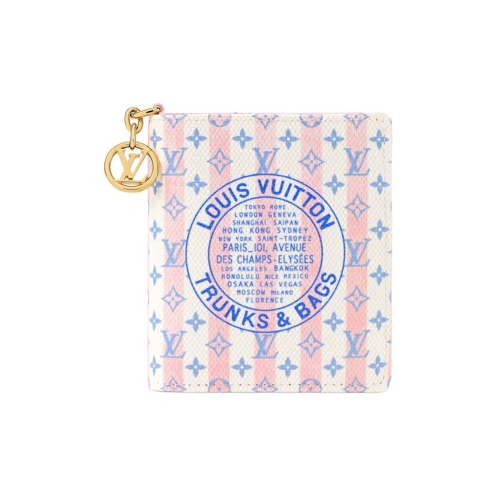 LOUIS VUITTON CHARMS Logo Print Coated Canvas Wallet - Colorblock - M29058