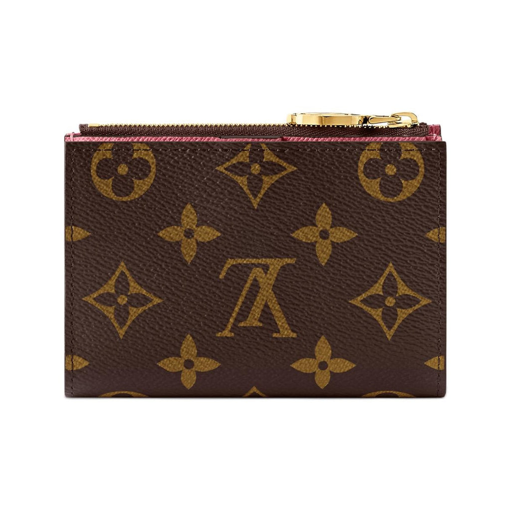LOUIS VUITTON Lisa Logo Print Coated Canvas Wallet - Brown and Pink - M25692