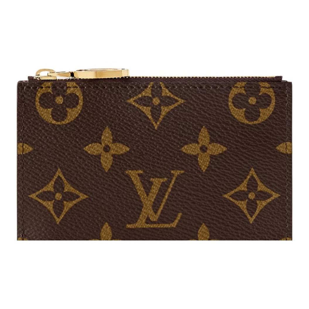 LOUIS VUITTON Lisa Logo Print Coated Canvas Wallet - Brown and Pink - M25692