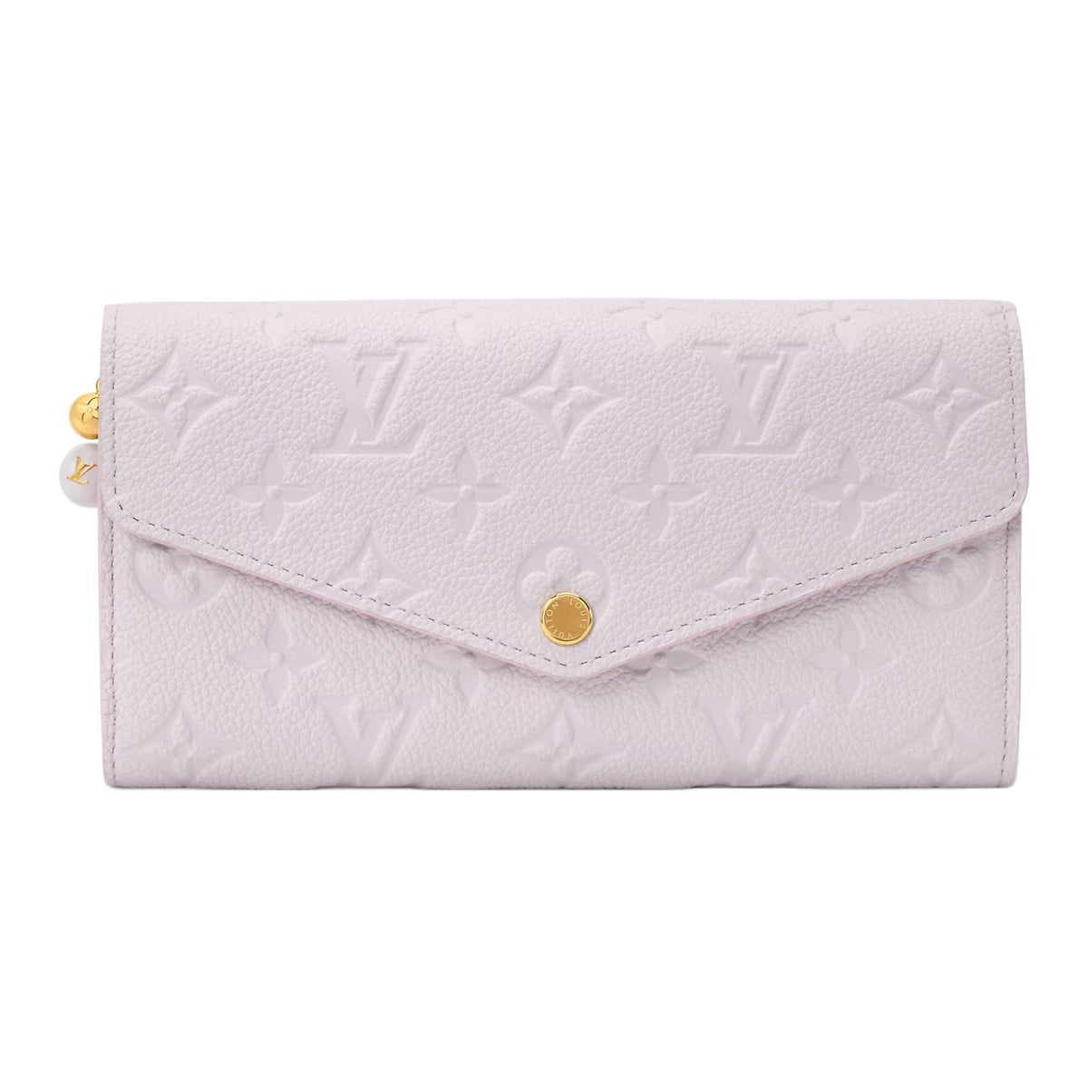 LOUIS VUITTON Sarah All-Over Monogram Cowhide Leather Wallet - Sweet Lavender Purple - M29465