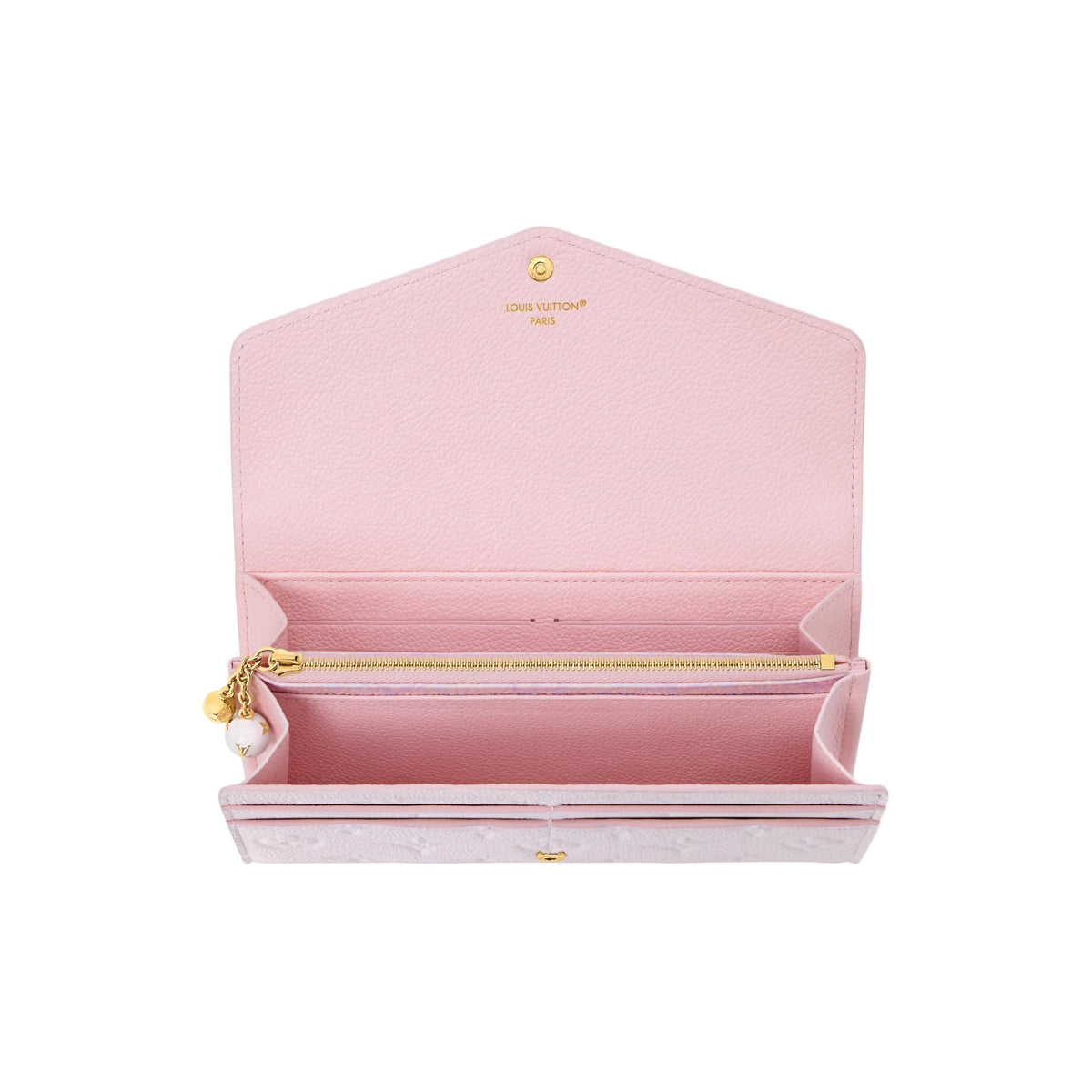 LOUIS VUITTON Sarah All-Over Monogram Cowhide Leather Wallet - Sweet Lavender Purple - M29465
