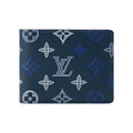 LOUIS VUITTON Multiple Monogram Shadow Cowhide Leather Wallet - Dark Blue - M29137