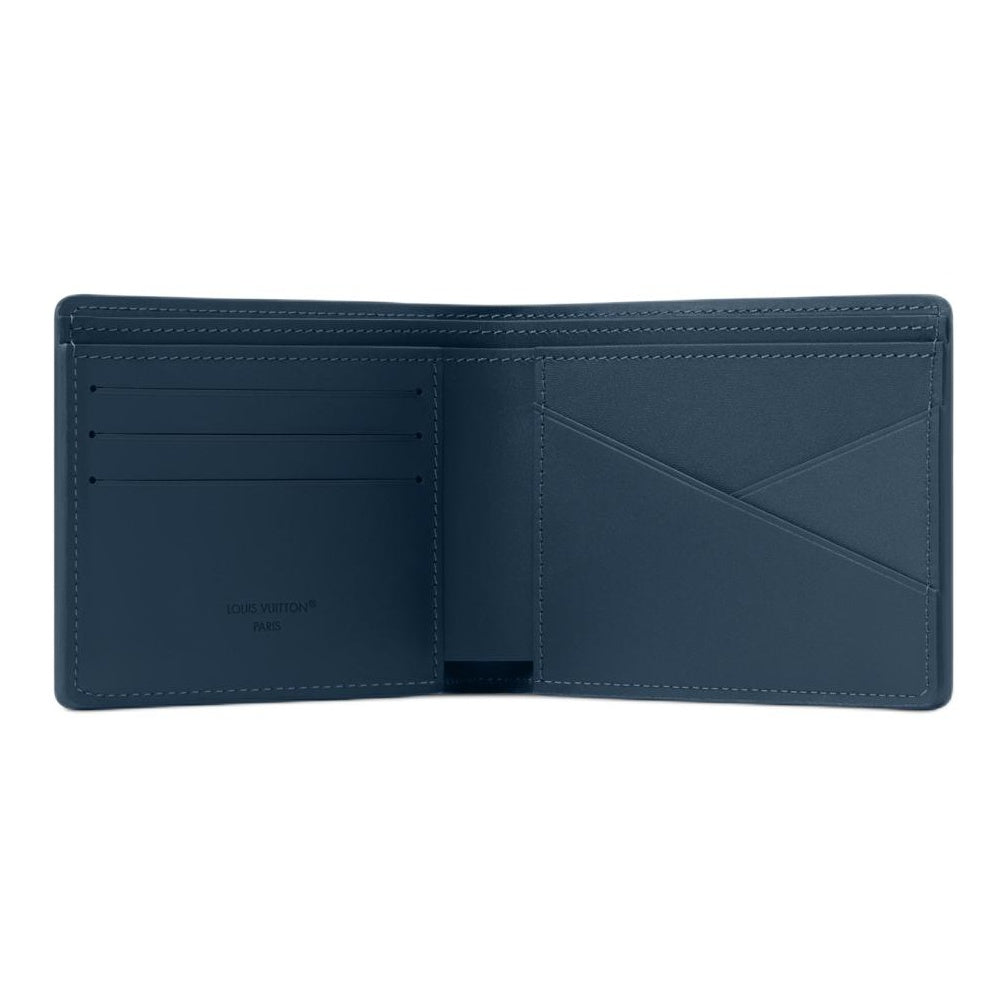 LOUIS VUITTON Multiple Monogram Shadow Cowhide Leather Wallet - Dark Blue - M29137