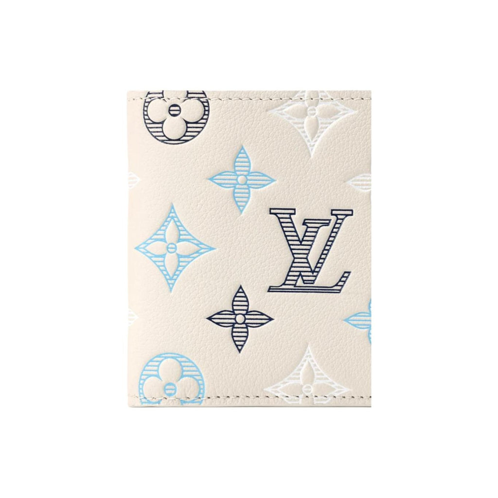 LOUIS VUITTON Multiple Monogram Shadow Cowhide Leather Wallet - White - M29136