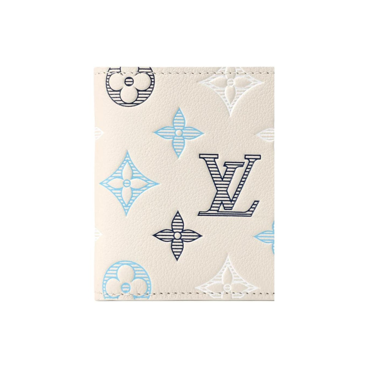LOUIS VUITTON Multiple Monogram Shadow Cowhide Leather Wallet - White - M29136