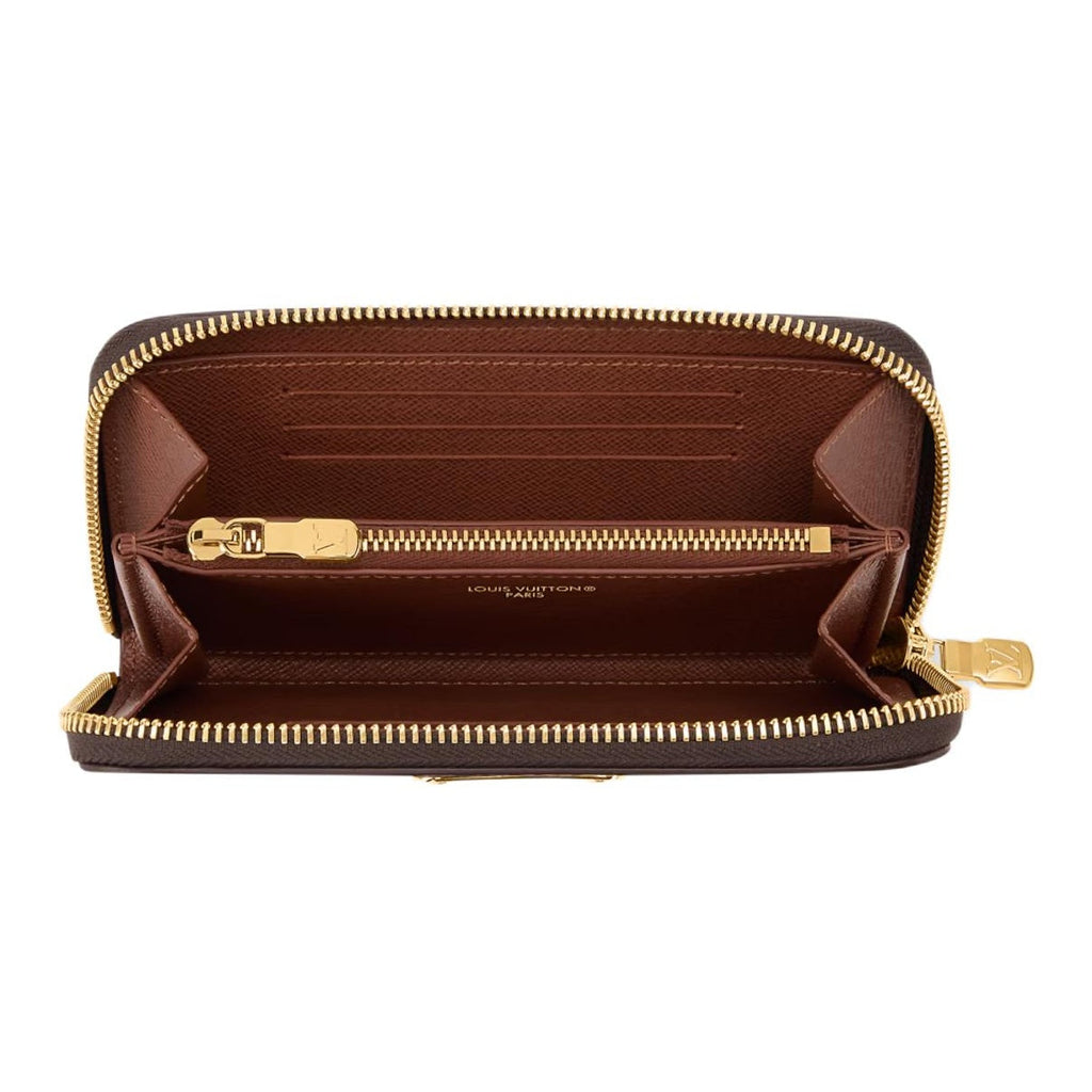 LOUIS VUITTON Margot Monogram Coated Canvas Wallet with Lettering Plaque - Brown - M28428