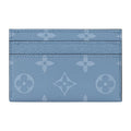 LOUIS VUITTON Taigarama Double Brand Print Cowhide Leather Card Holder - Sky Blue - M14359
