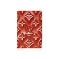 LOUIS VUITTON Pocket Organizer Monogram Coated Canvas Card Holder - Frozen Pomegranate Red - M28624